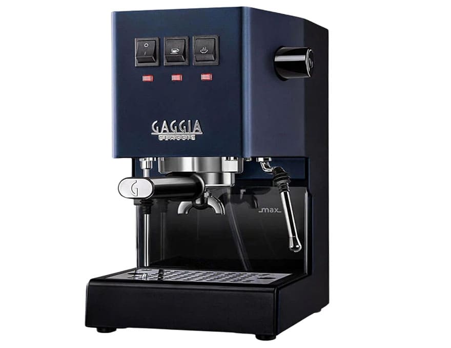 Cafetera Gaggia Classic E24 Evo Pro de acero inoxidable con portafiltros profesional de 58mm