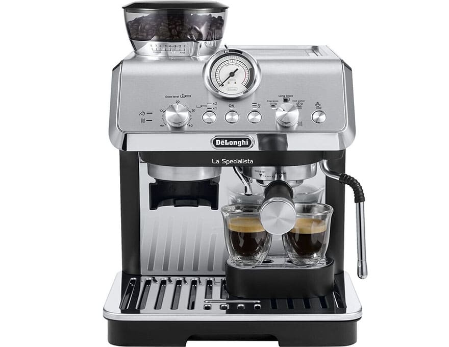 Cafetera espresso con molinillo integrado De'Longhi La Specialista Arte negra