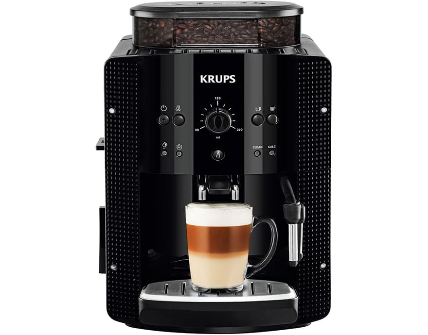 Cafetera superautomática Krups Roma diseño compacto para espresso