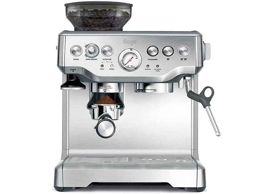 sage express barista manual con manometro analgico