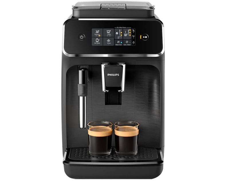 Cafetera superautomatica philips serie 2200 frente a delonghi